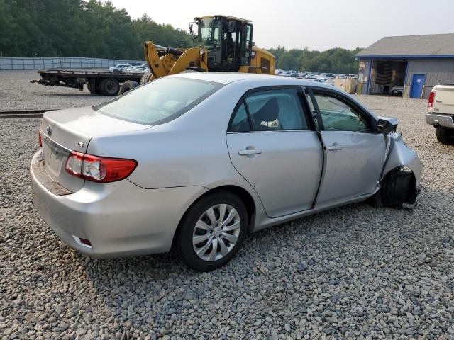 2T1BU4EEXDC031261 - 2013 TOYOTA COROLLA BASE 银色 照片 3