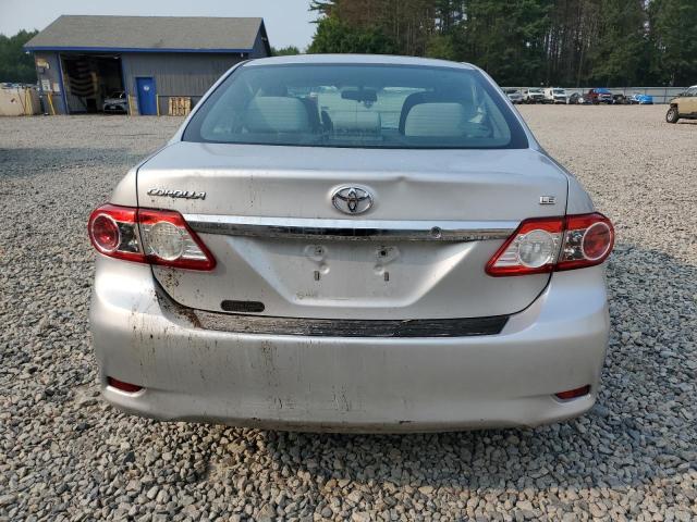 2T1BU4EEXDC031261 - 2013 TOYOTA COROLLA BASE 银色 照片 6