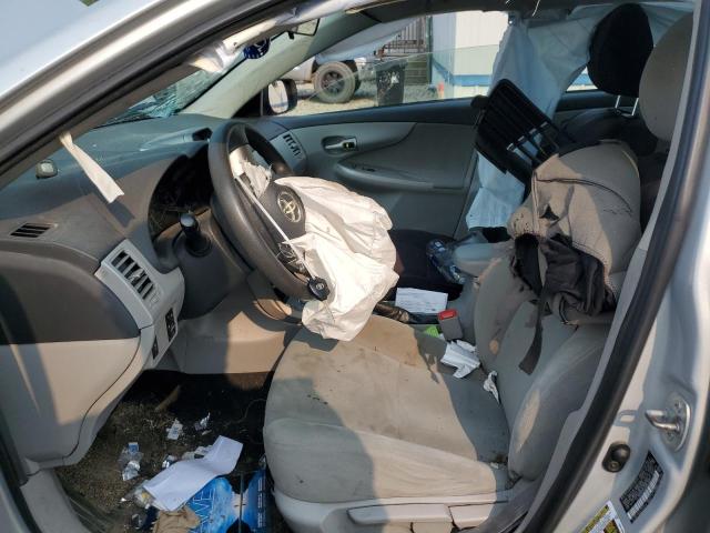 2T1BU4EEXDC031261 - 2013 TOYOTA COROLLA BASE 银色 照片 7