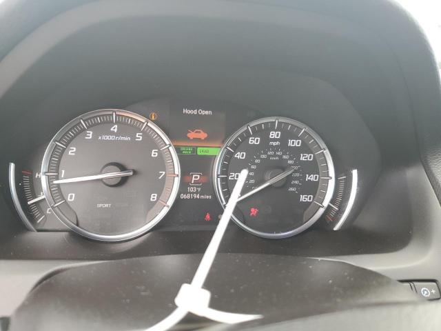 19UUB1F5XHA003063 - 2017 ACURA TLX TECH WHITE photo 9