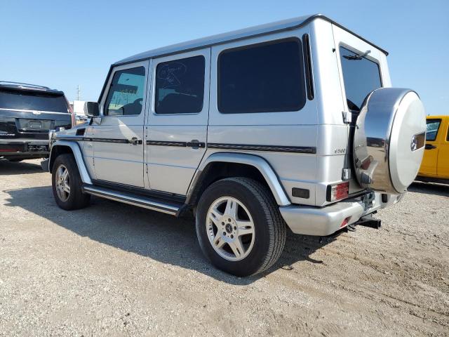 WDCYR49E43X140783 - 2003 MERCEDES-BENZ G 500 SILVER photo 2