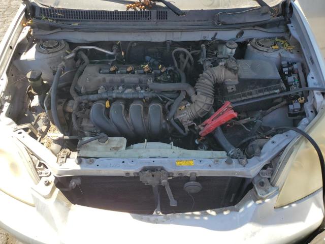 2T1KR32E06C597464 - 2006 TOYOTA COROLLA MA XR SILVER photo 11