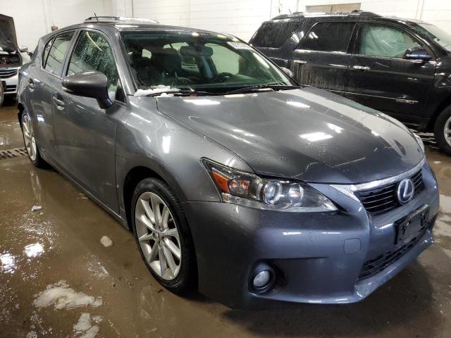 JTHKD5BH1D2170938 - 2013 LEXUS CT 200 GRAY photo 4