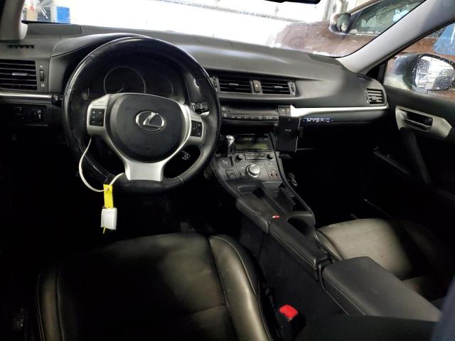 JTHKD5BH1D2170938 - 2013 LEXUS CT 200 GRAY photo 8