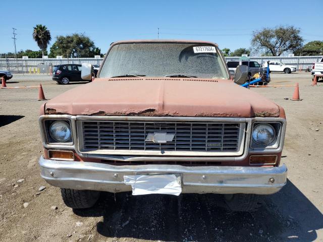 CCZ244B113320 - 1974 CHEVROLET C20 RED photo 5