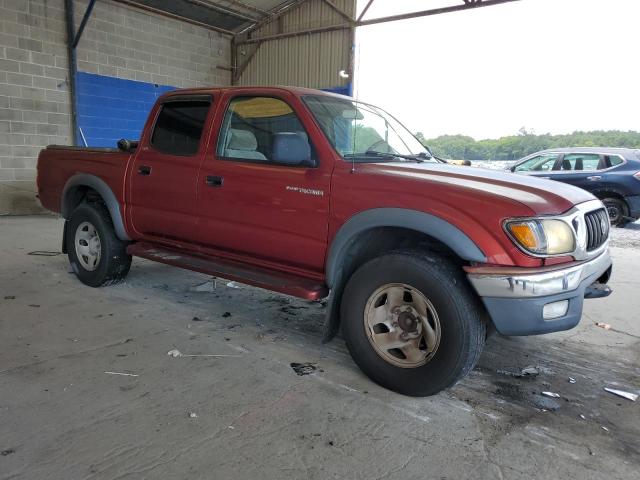 5TEGN92N33Z183802 - 2003 TOYOTA TACOMA DOUBLE CAB PRERUNNER RED photo 4