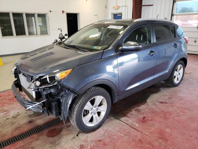 KNDPB3A2XC7332467 - 2012 KIA SPORTAGE BASE BLUE photo 1