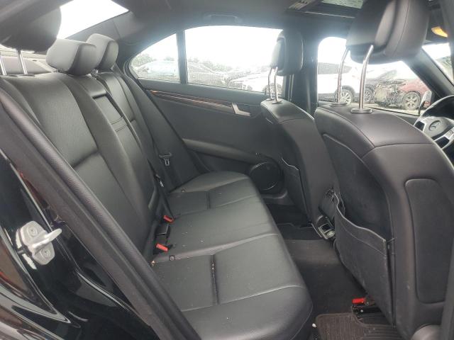 WDDGF8BB3CR201424 - 2012 MERCEDES-BENZ C 300 4MATIC BLACK photo 10