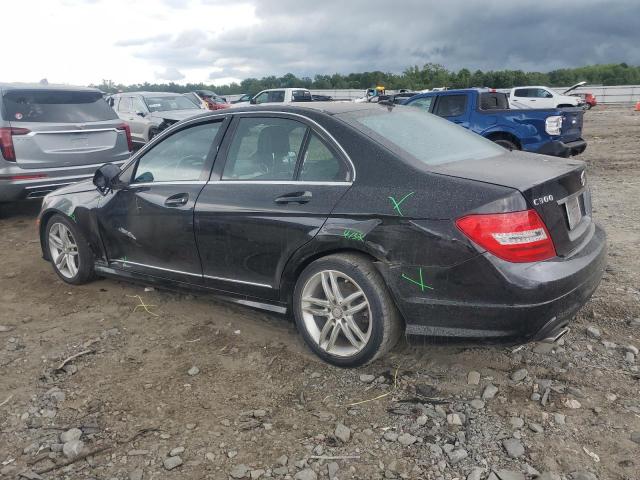 WDDGF8BB3CR201424 - 2012 MERCEDES-BENZ C 300 4MATIC BLACK photo 2