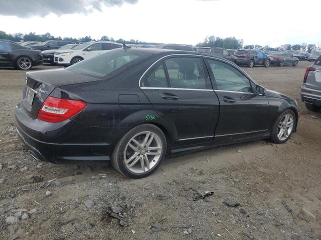 WDDGF8BB3CR201424 - 2012 MERCEDES-BENZ C 300 4MATIC BLACK photo 3