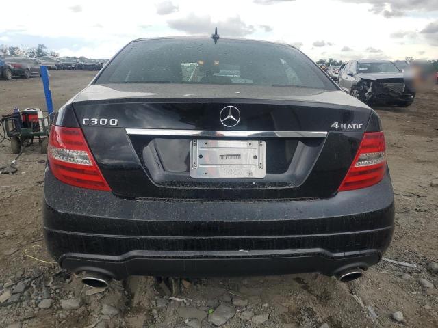 WDDGF8BB3CR201424 - 2012 MERCEDES-BENZ C 300 4MATIC BLACK photo 6