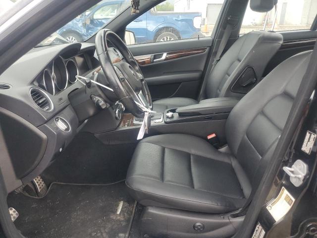WDDGF8BB3CR201424 - 2012 MERCEDES-BENZ C 300 4MATIC BLACK photo 7