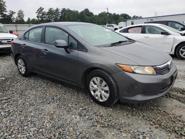 19XFB2F50CE105541 - 2012 HONDA CIVIC LX GRAY photo 4