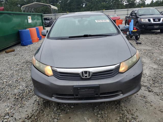 19XFB2F50CE105541 - 2012 HONDA CIVIC LX GRAY photo 5