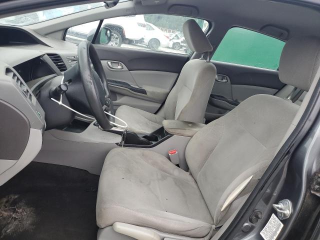 19XFB2F50CE105541 - 2012 HONDA CIVIC LX GRAY photo 7