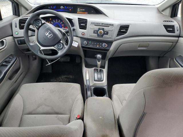 19XFB2F50CE105541 - 2012 HONDA CIVIC LX GRAY photo 8
