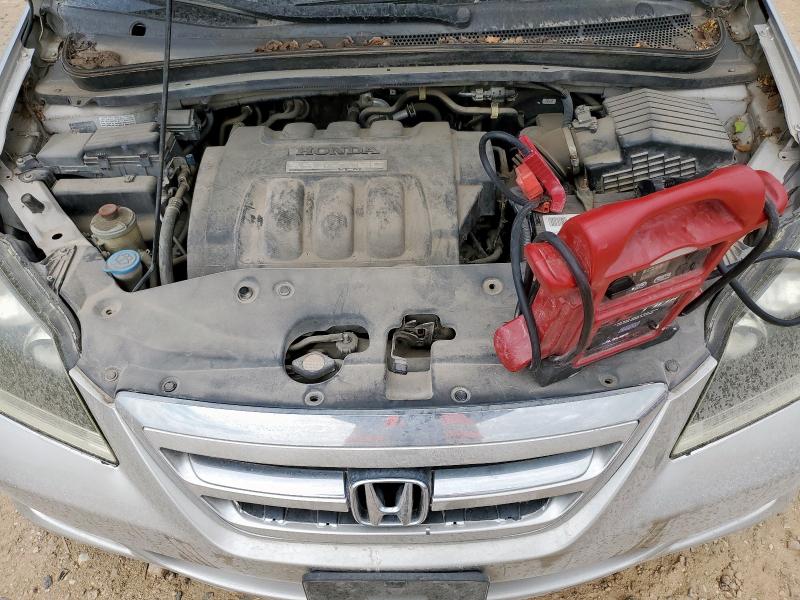 5FNRL38707B413789 - 2007 HONDA ODYSSEY EXL SILVER photo 12