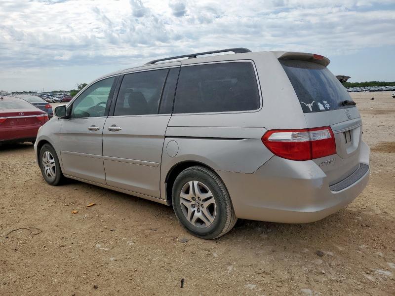 5FNRL38707B413789 - 2007 HONDA ODYSSEY EXL SILVER photo 2