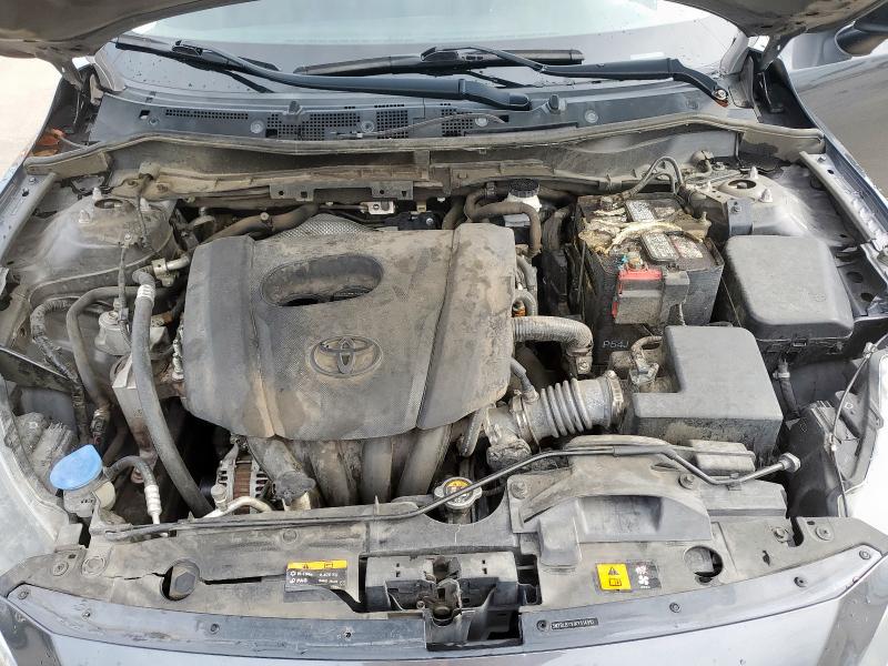 3MYDLBYV1KY514910 - 2019 TOYOTA YARIS L ნაცრისფერი ფოტო 11