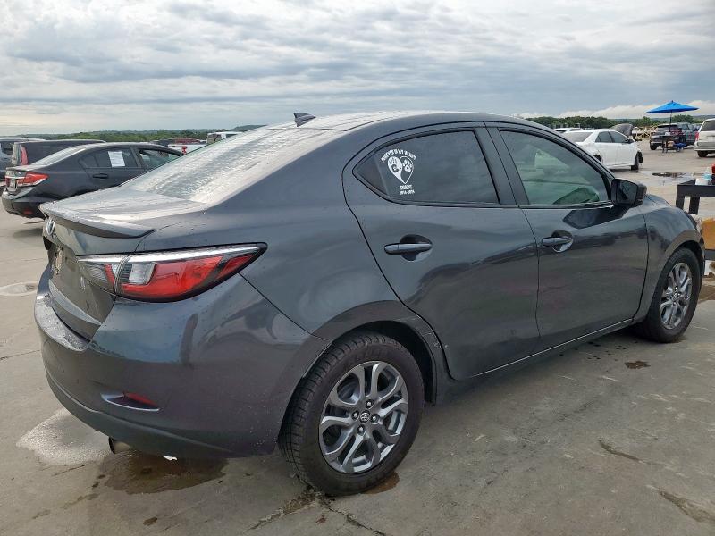 3MYDLBYV1KY514910 - 2019 TOYOTA YARIS L ნაცრისფერი ფოტო 3