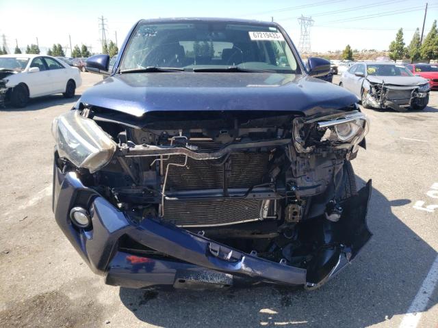 JTEBU5JR4F5236942 - 2015 TOYOTA 4RUNNER SR5 BLUE photo 5