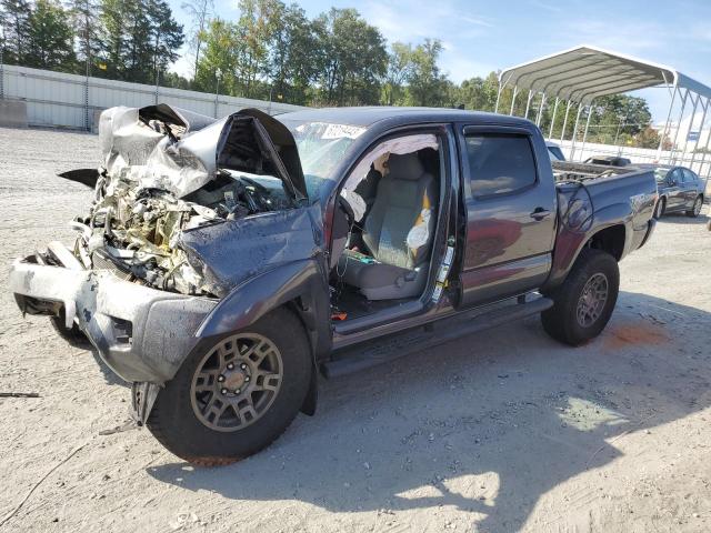 3TMJU4GN1FM184677 - 2015 TOYOTA TACOMA DOUBLE CAB PRERUNNER GRAY photo 1