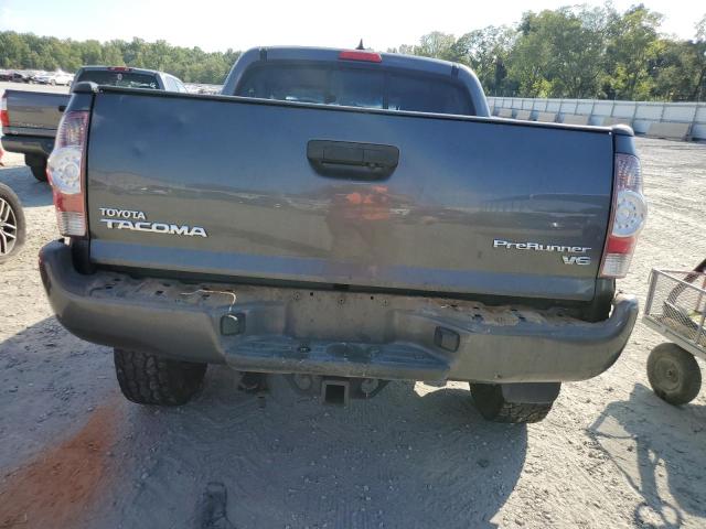3TMJU4GN1FM184677 - 2015 TOYOTA TACOMA DOUBLE CAB PRERUNNER GRAY photo 6