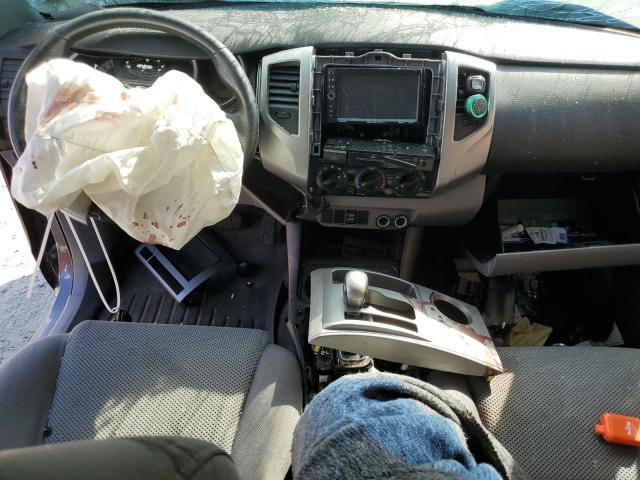 3TMJU4GN1FM184677 - 2015 TOYOTA TACOMA DOUBLE CAB PRERUNNER GRAY photo 8