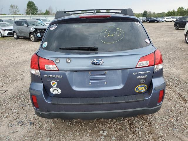 4S4BRBDC4E3284717 - 2014 SUBARU OUTBACK 2.5I PREMIUM BLUE photo 6