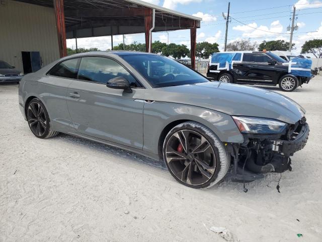 WAUR4AF57MA039234 - 2021 AUDI S5 PRESTIGE SILVER photo 4