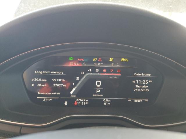 WAUR4AF57MA039234 - 2021 AUDI S5 PRESTIGE SILVER photo 9