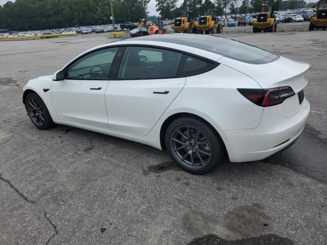 5YJ3E1EA5MF090386 - 2021 TESLA MODEL 3 WHITE photo 2
