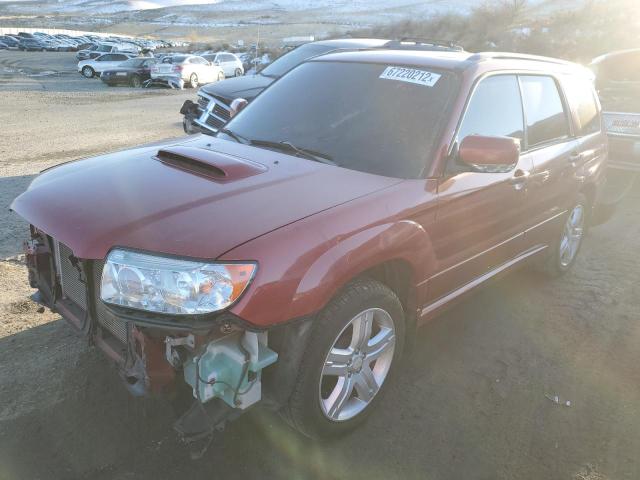 JF1SG696X7H710801 - 2007 SUBARU FORESTER 2.5XT LIMITED RED photo 1