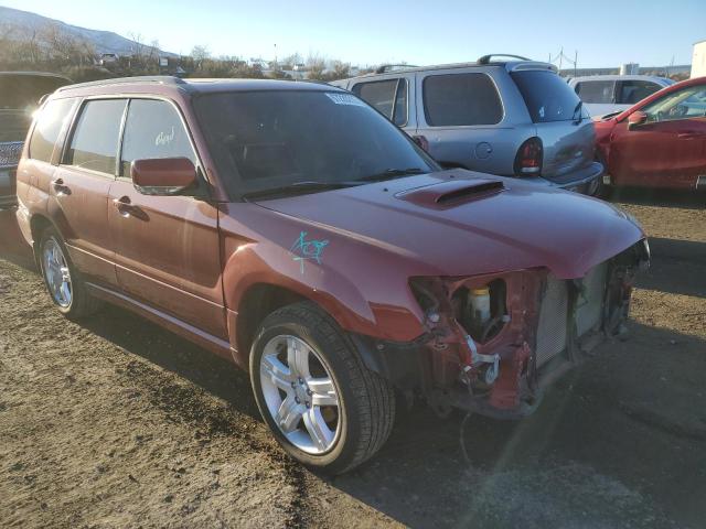 JF1SG696X7H710801 - 2007 SUBARU FORESTER 2.5XT LIMITED RED photo 4