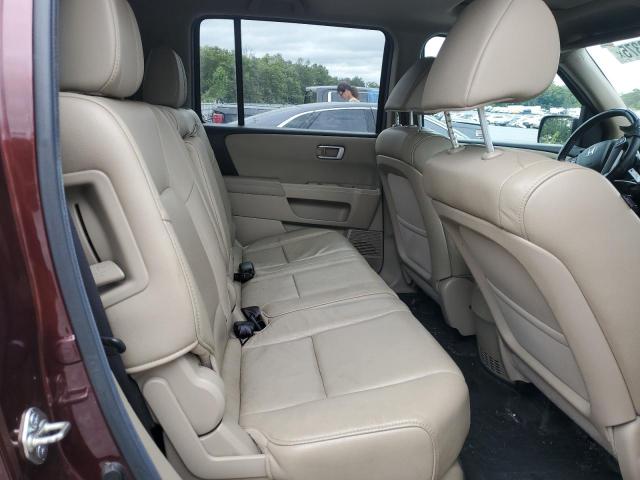 5FNYF4H52DB021691 - 2013 HONDA PILOT EXL برغندي صورة 11