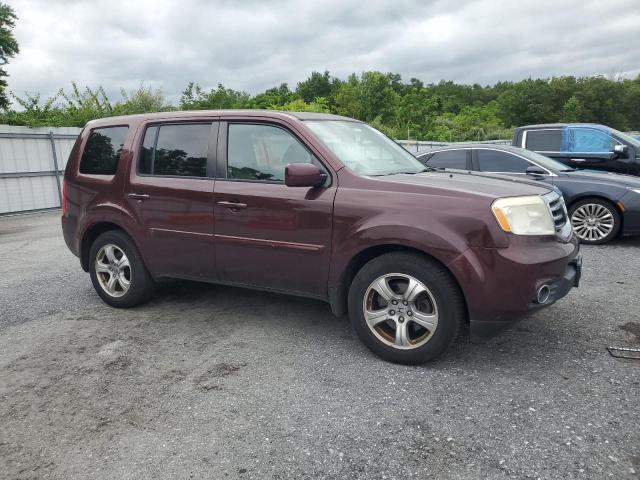 5FNYF4H52DB021691 - 2013 HONDA PILOT EXL برغندي صورة 4