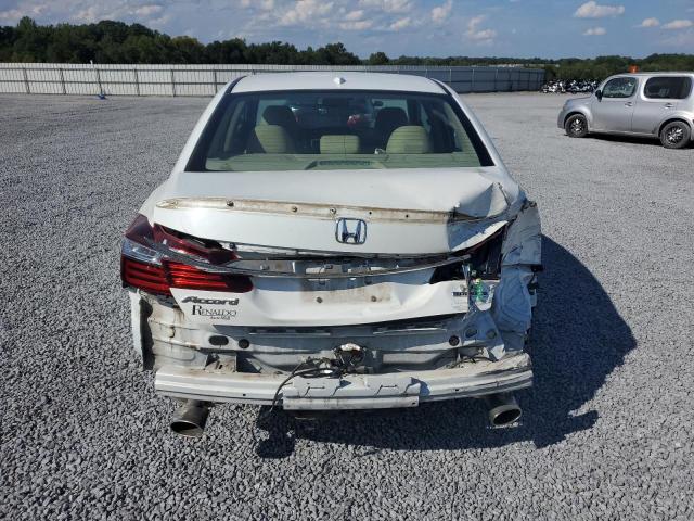 1HGCR3F96HA017645 - 2017 HONDA ACCORD TOURING WHITE photo 6