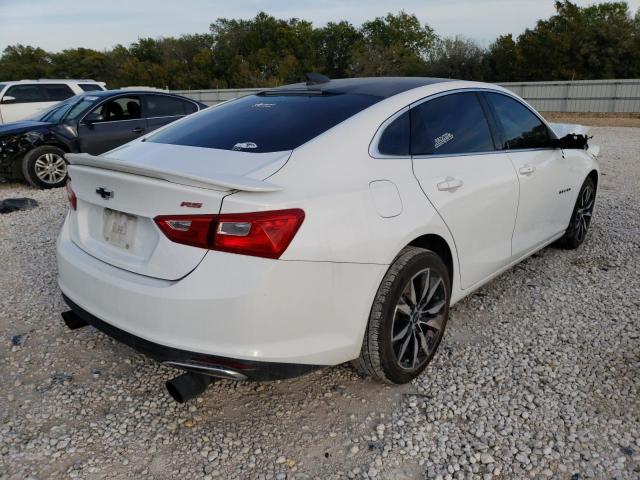 1G1ZG5ST3LF157569 - 2020 CHEVROLET MALIBU RS WHITE photo 3