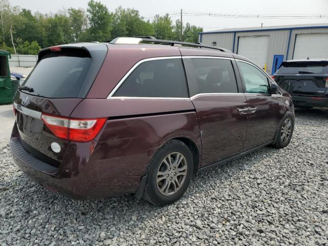 5FNRL5H65CB069177 - 2012 HONDA ODYSSEY EXL 勃艮第红 照片 3