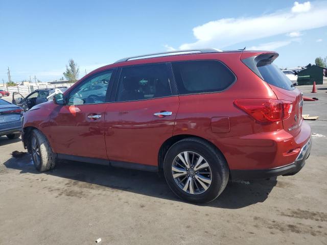 5N1DR2MN6HC652751 - 2017 NISSAN PATHFINDER S RED photo 2