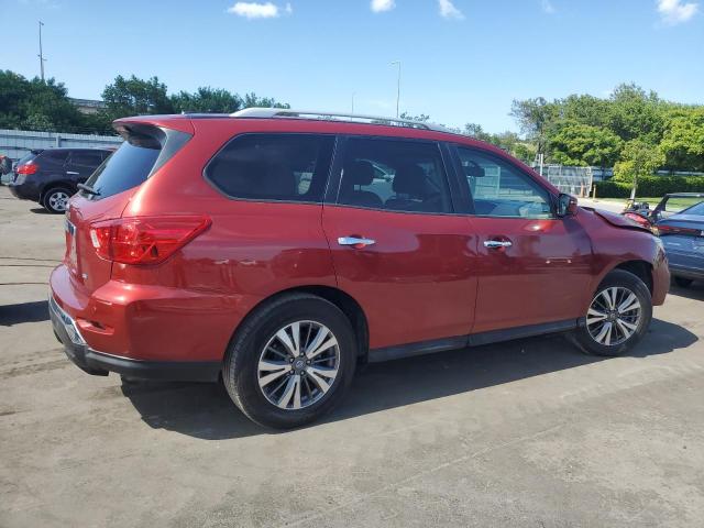 5N1DR2MN6HC652751 - 2017 NISSAN PATHFINDER S RED photo 3
