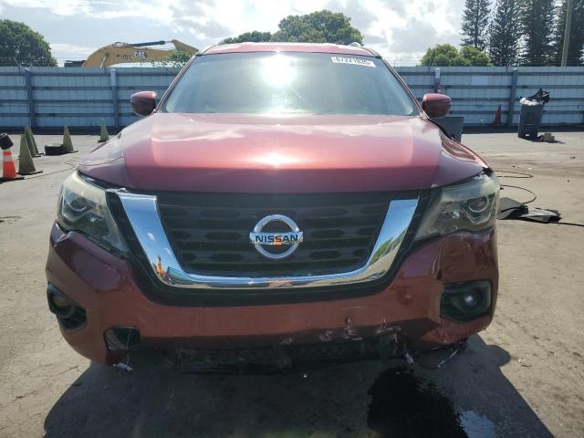 5N1DR2MN6HC652751 - 2017 NISSAN PATHFINDER S RED photo 5