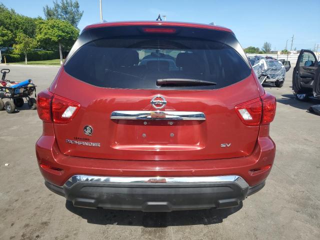 5N1DR2MN6HC652751 - 2017 NISSAN PATHFINDER S RED photo 6