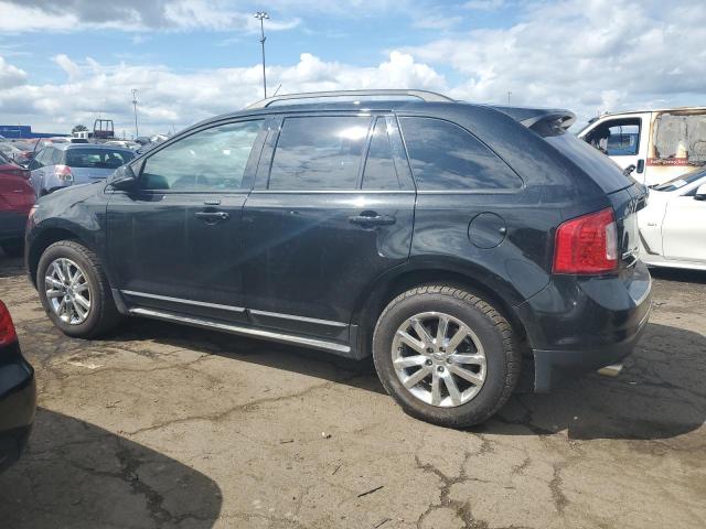 2FMDK3J91DBC77573 - 2013 FORD EDGE SEL BLACK photo 2