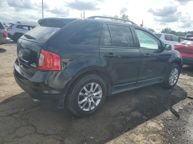 2FMDK3J91DBC77573 - 2013 FORD EDGE SEL BLACK photo 3