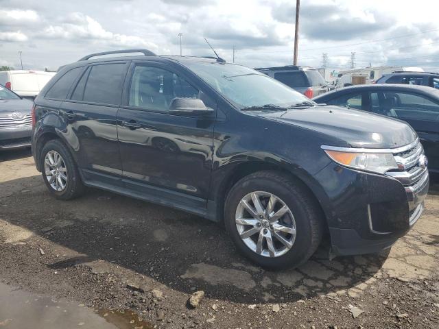 2FMDK3J91DBC77573 - 2013 FORD EDGE SEL BLACK photo 4