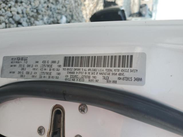 3C6UR5CL1JG270708 - 2018 RAM 2500 ST أبيض صورة 12