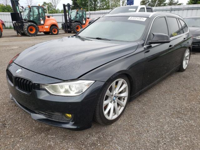 WBA3G7C54EKN37732 - 2014 BMW 328 XI BLACK photo 2