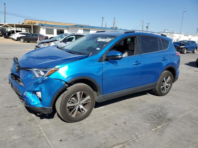 JTMWFREV6JJ749592 - 2018 TOYOTA RAV4 ADVENTURE BLUE photo 1