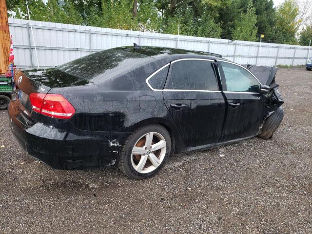 1VWBS7A30FC061549 - 2015 VOLKSWAGEN PASSAT SE BLACK photo 3